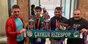 Çaykur Rizespor Kick Boks Takımı Madalyaları Topladı