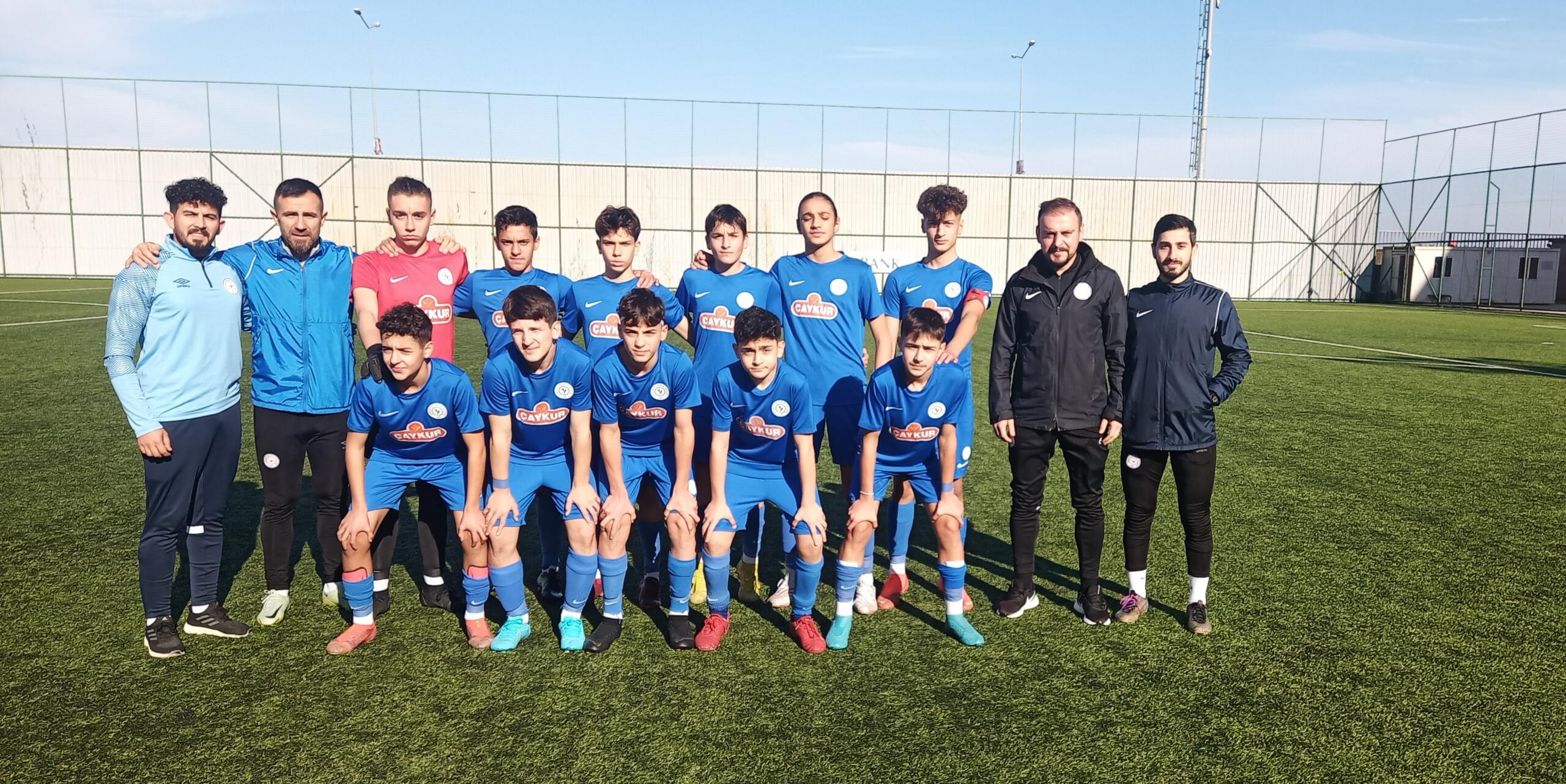 Çaykur Rizespor U14 takımı bitexen Giresunspor 7-0 mağlup etti