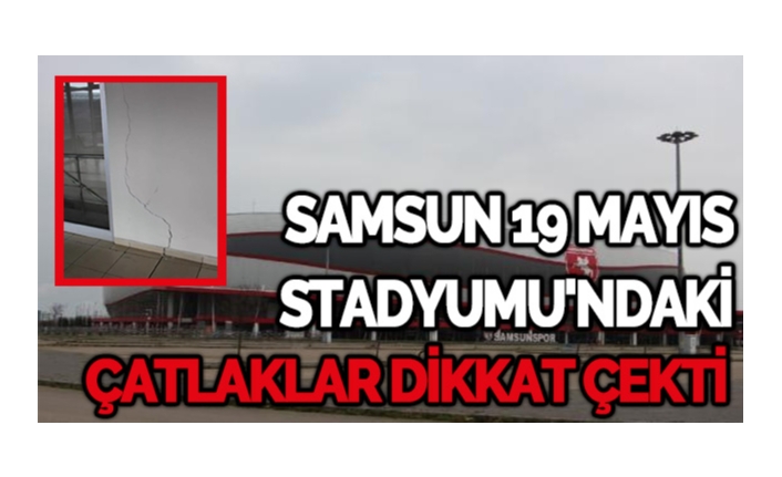 Samsunspor-Çaykur Rizespor maçı öncesinde, stat krizi devam ediyor