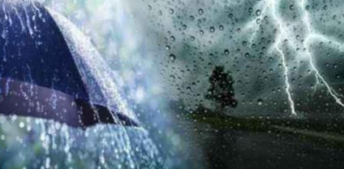 Meteoroloji’den kuvvetli yağış ve fırtına uyarısı