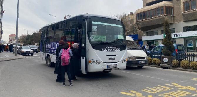 Nevşehir’de halk otobüs seferlerine düzenleme