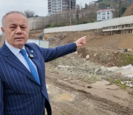 Toptan, Rize belediyesinin yapımına başladığı terminal projesinin yanlış yere yapıldığını söyledi.