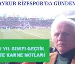       “BU YIL SINIFI GEÇTİK İŞTE KARNE NOTLARI” 