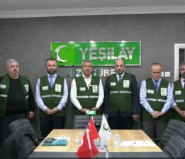 Vali Baydaş Yeşilay yönetim kurulu toplantısına katıldı