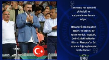 Çaykur Rizespor ailesinin ülke genelinde birlik beraberliğini sağlamak için çalışıyoruz.