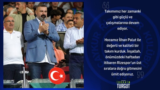 Çaykur Rizespor ailesinin ülke genelinde birlik beraberliğini sağlamak için çalışıyoruz.