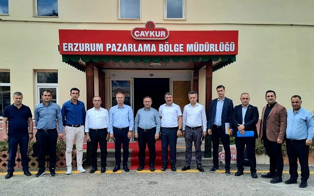 GENEL MÜDÜR ALİM ERZURUM EKİBİNE TEŞEKKÜR ETTİ